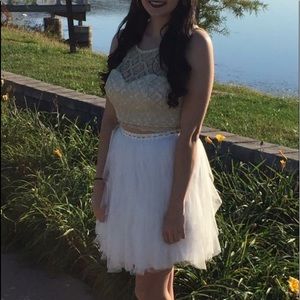 Two piece mini dress!